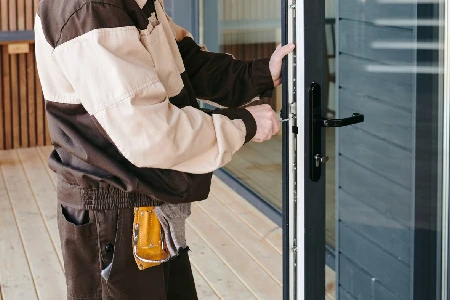 Cleaning And Polishing Glass Door Installation in Lakeland, FL